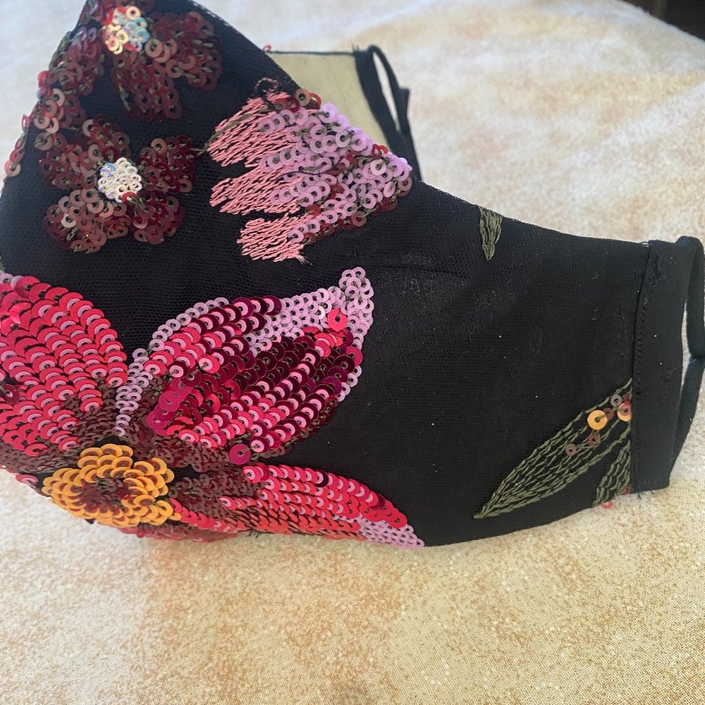 Sequin Face Mask
